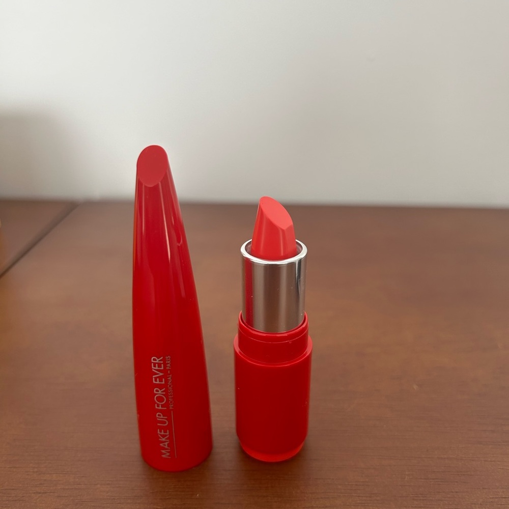 Make Up For Ever Rouge Artist Shine On Lipstick in Lively Popsicle